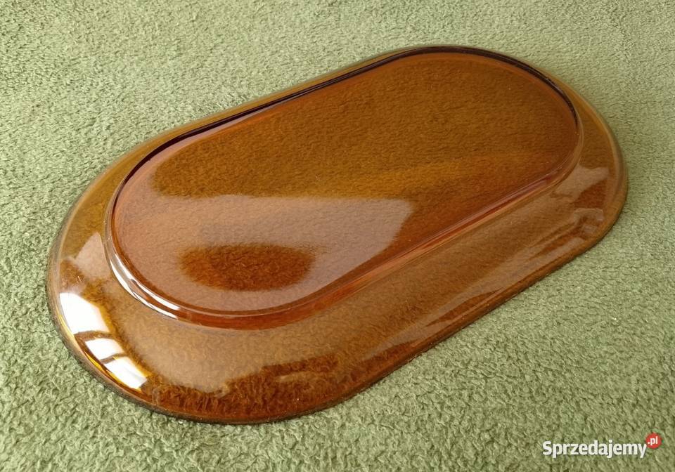 Półmisek Duralex LYS Amber rzadki 357 vintage