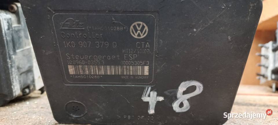 1K0907379Q 1K0614517N pompa ABS seat skoda vw Żerdź