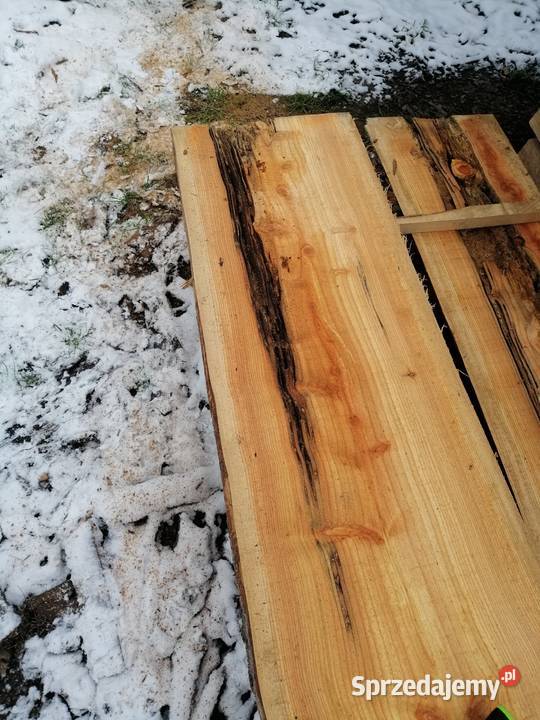 Bale foszty deski dąb jesion modrzew stolik Przysucha sprzedam