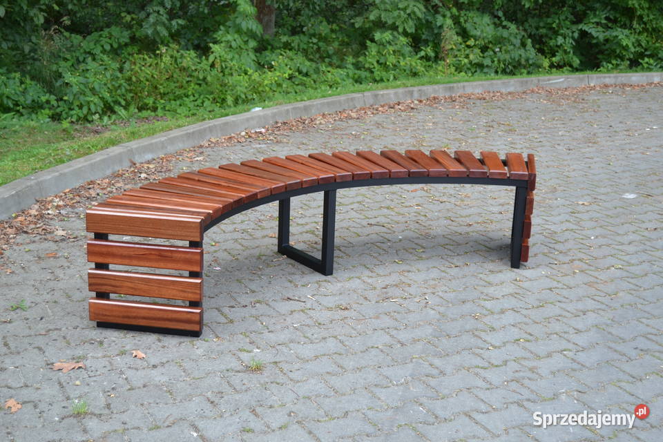 Ławka półokrągła ŁUK IV bez oparcia miejska Targowiska sprzedam