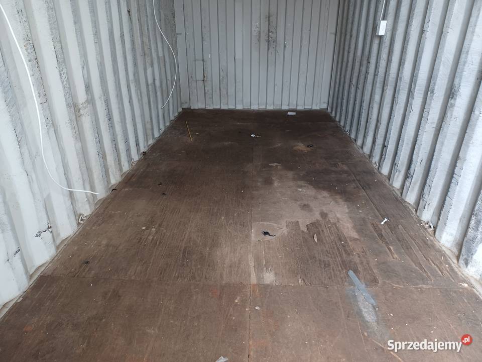 KONTENER MORSKI 20 DV INSTALACJA ELEKTRYCZNA Wrocław sprzedam