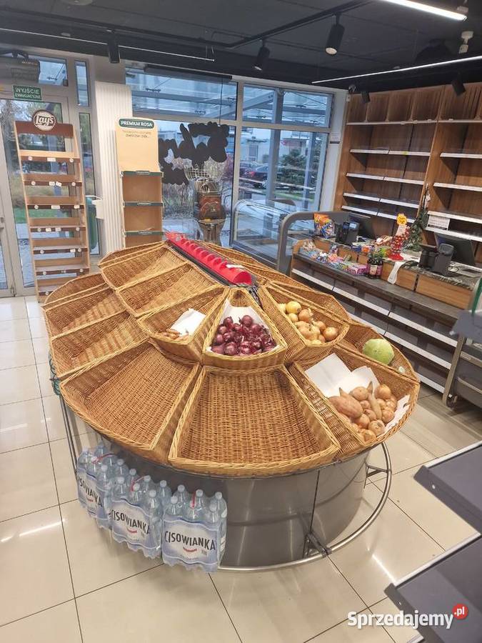 Wyspa do ekspozycji warzyw i owoców