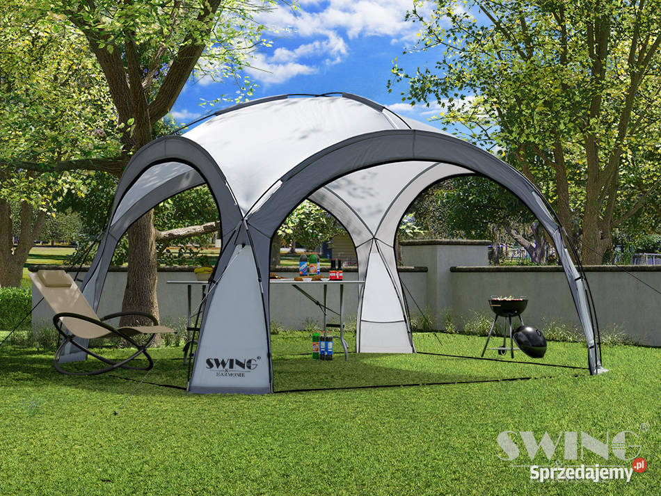 PAWILON OGRODOWY KOPUŁA IMPREZOWA 45x45m LED Kalety