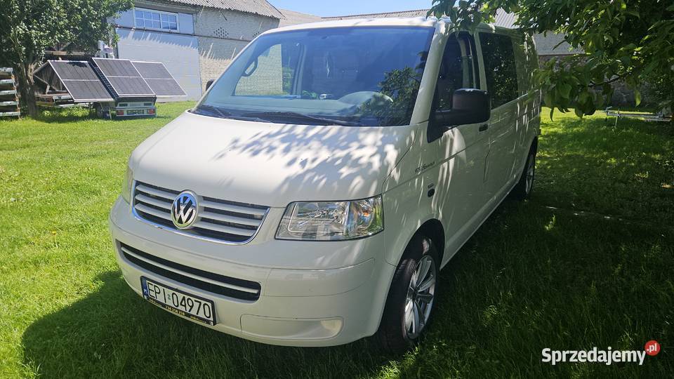 Volkswagen Transporter T5 long 5 osobowy 19 130 Rozprza sprzedam