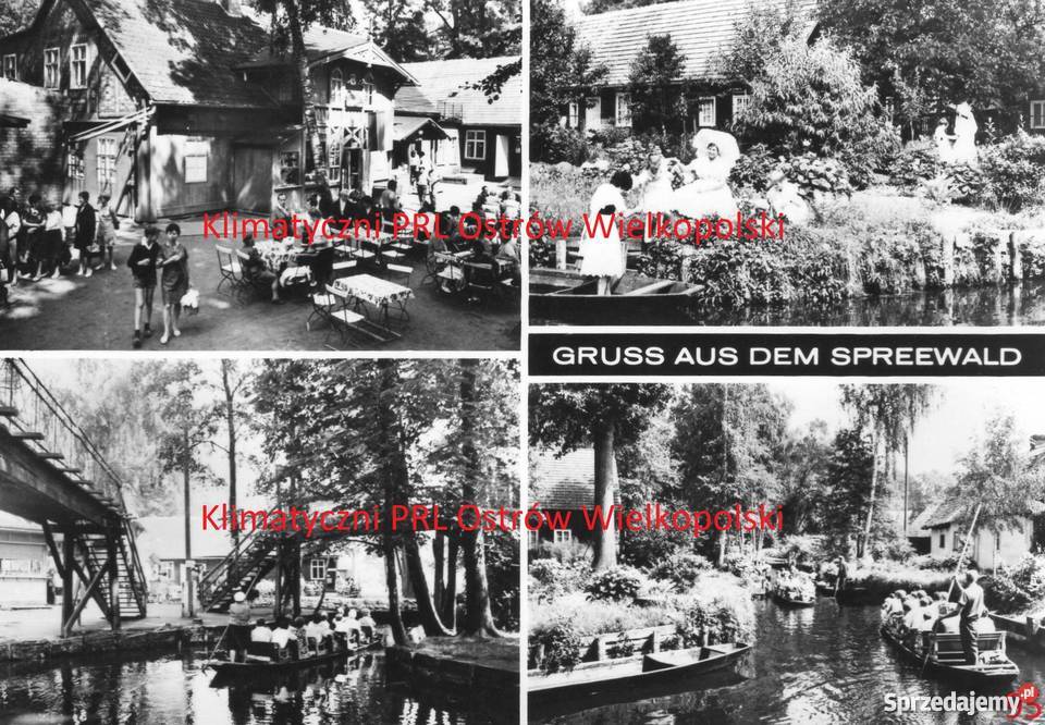 Pocztówka Post card Gruss aus dem Spreewald Bielsko-Biała