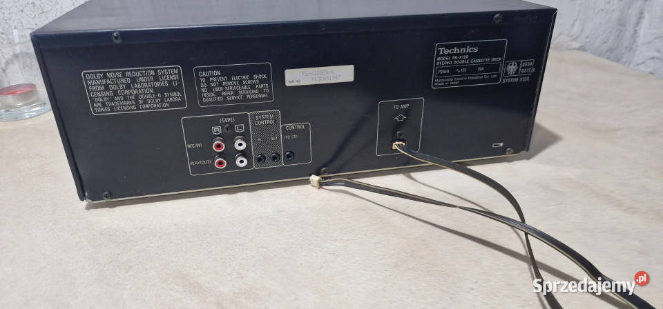 Magnetofon Stereo Cassette Deck Technics RSX120 Międzychód