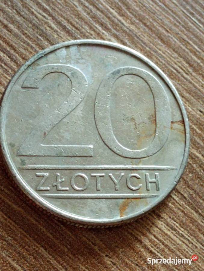 Sprzedam nastepne 20 zl 1986r lubelskie Chełm