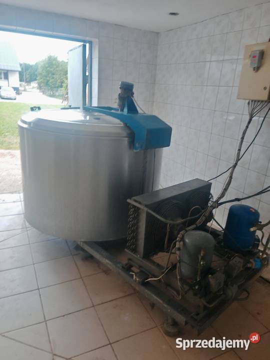 Zbiornik baniak na mleko 1000 alfa laval Stawiski