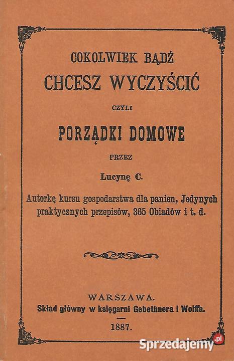 Cokolwiek bądź chcesz wyczyścić Lucyna C Puławy
