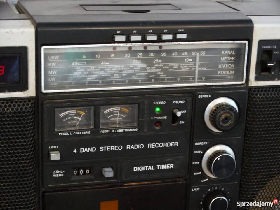 Universum Senator 8800 Vintage Ghettoblaster Jasło