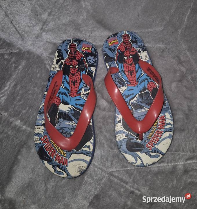 Klapki japonki chłopiec Marvel Comics Spiderman
