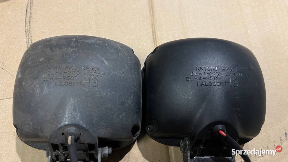 Lampy do wózka Halogen H3 BluePoint śląskie sprzedam