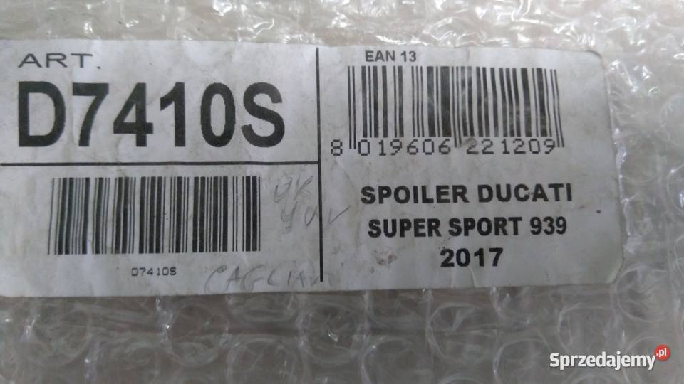 Szyba owiewka GIVI D7410S Ducati Supersport 939 Bielsk Podlaski