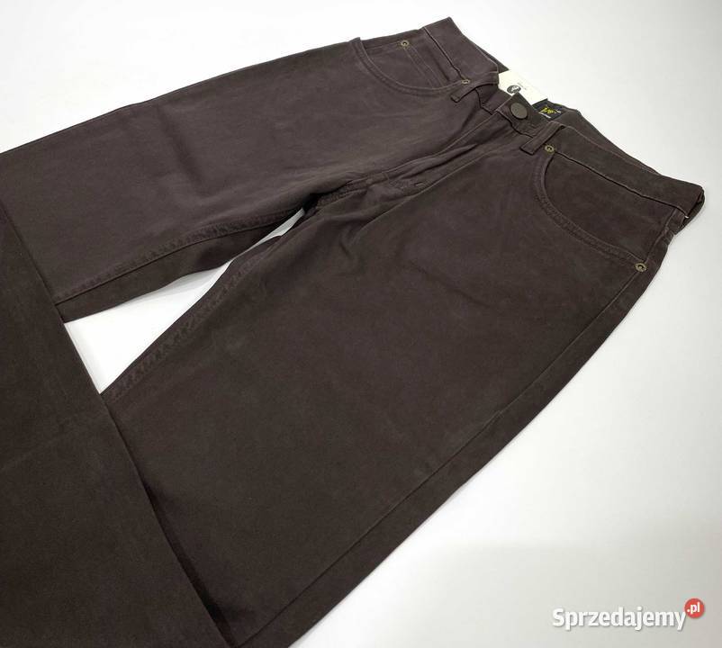 Spodnie męskie Lee Brooklyn Straight Brown W30 Pisz sprzedam
