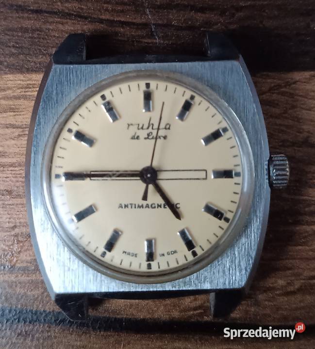 Ruhla deluxe Antimagnetic made in GDR Zegarek małopolskie