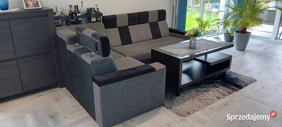 narożnik kanapa z funkcją spania Lipno