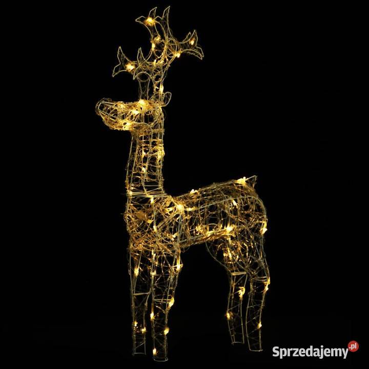 vidaXL Świąteczna dekoracja renifer 90 diod LED Warszawa sprzedam