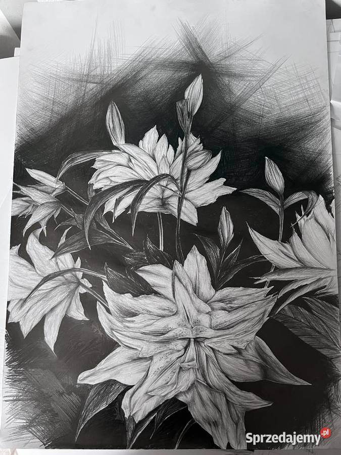 Unikatowy rysunek na zamówienie Moskorzew