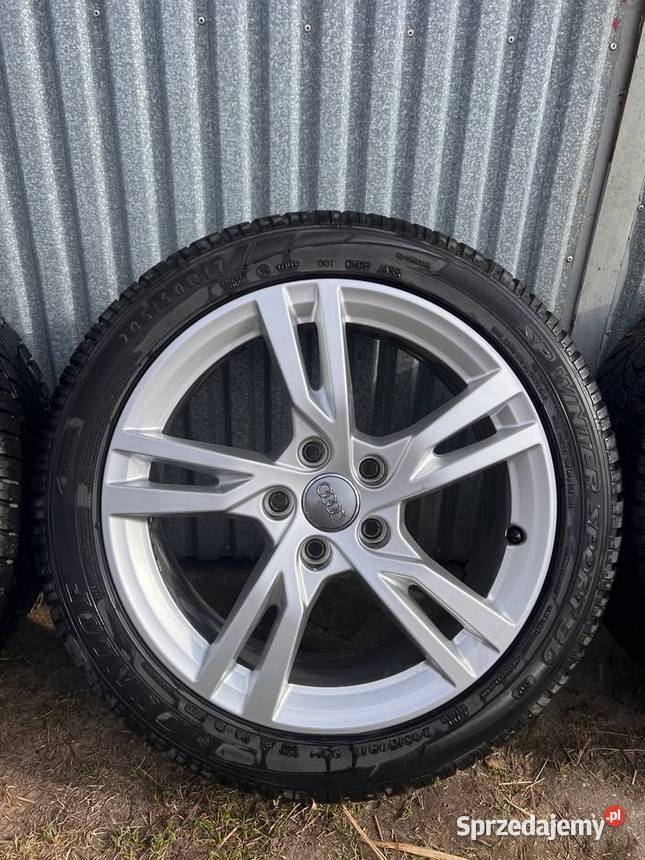 Felgi aluminiowe 17 5x112 zimowe opony Słopiec