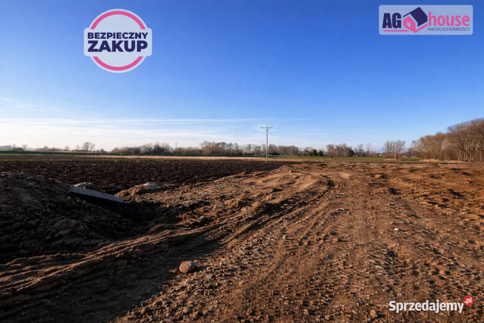 Działka 3000m2 Dziewięć Włók 30m pomorskie