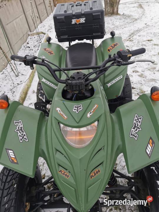 Duży Quad Adlykwity l7e kufer stan sprzedam