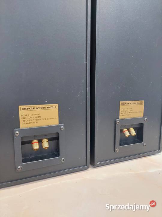 Kolumny głośnikowe podłogowe EMPIRE AUDIO HQD12 Słuchawki i głośniki Łapy