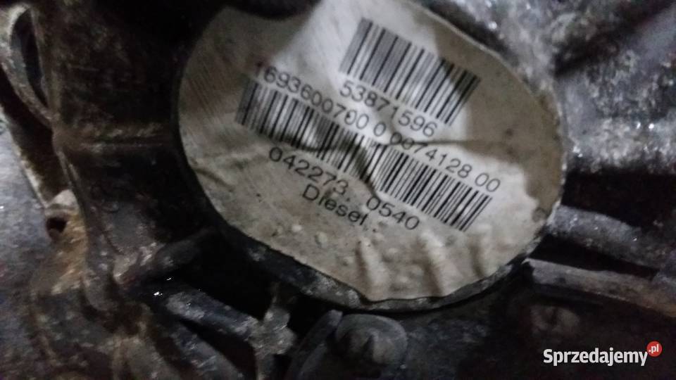 Skrzynia 042273 Mercedes benz bklasa 180 20cdi Jelcz-Laskowice