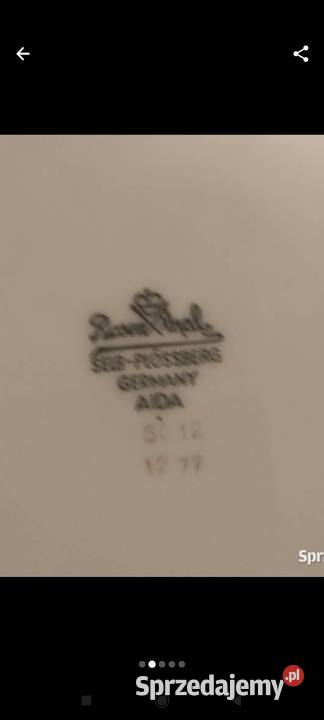 Rosenthal Selb Plossberg Aida Charlene
Patera Pabianice