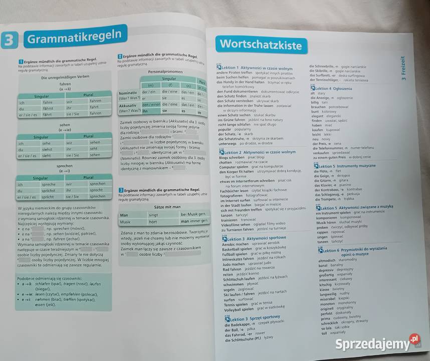 Infos aktuell 1 Język niemiecki liceów i wielkopolskie Koźminek