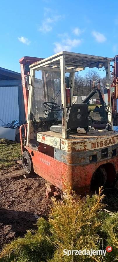 Wózek widłowy elektryczny Nissan
