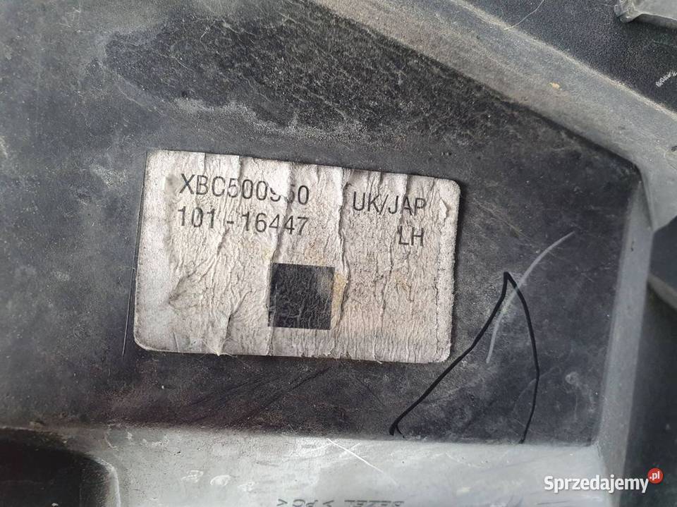 LAMPA LEWA PRZÓD LAND ROVER FREELANDER XBC500950 Lipno