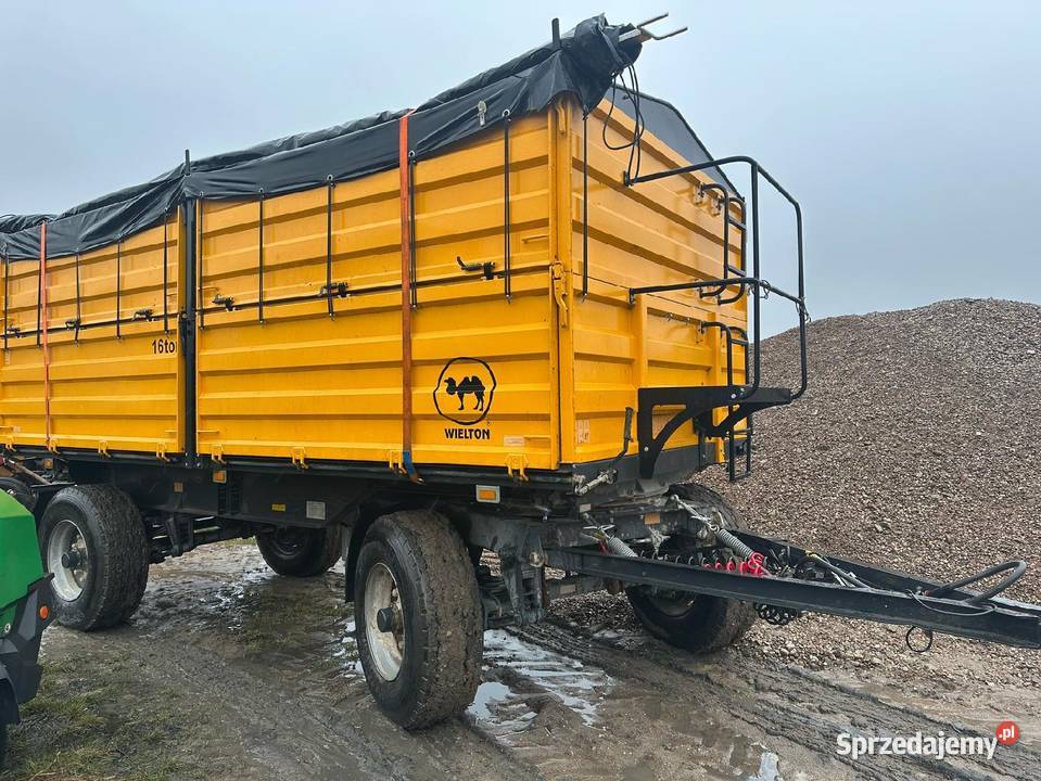 Przyczepa Wielton 16ton 2016 Maszyny rolnicze Suwałki sprzedam
