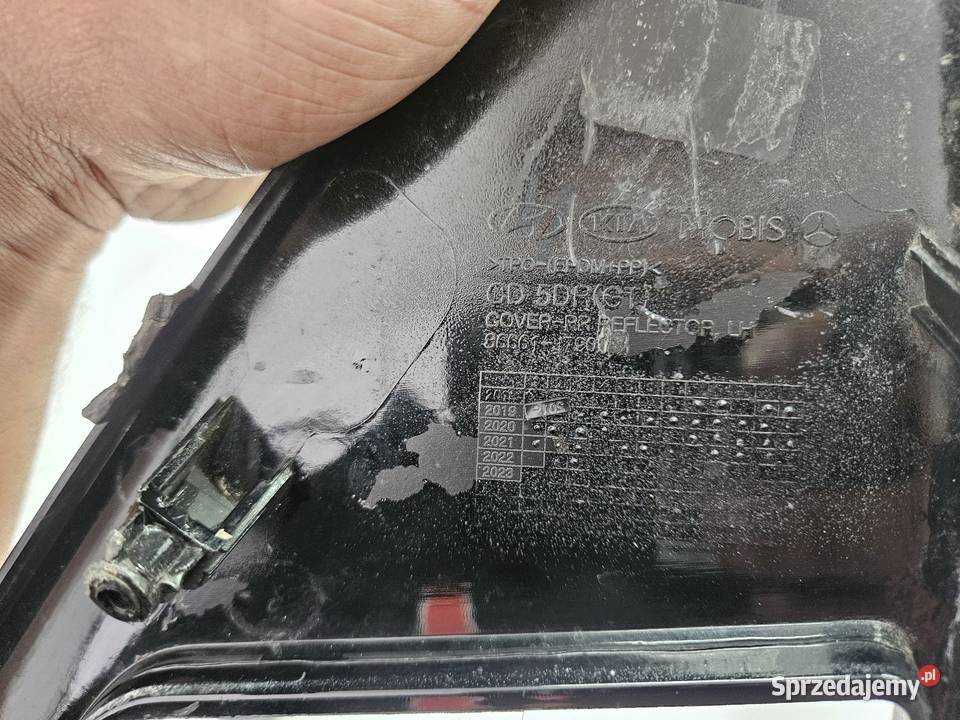 KIA CEED 3 III GT LISTWA NAKŁADKA ZDERZAKA TYŁ osobowe Części samochodowe Międzychód