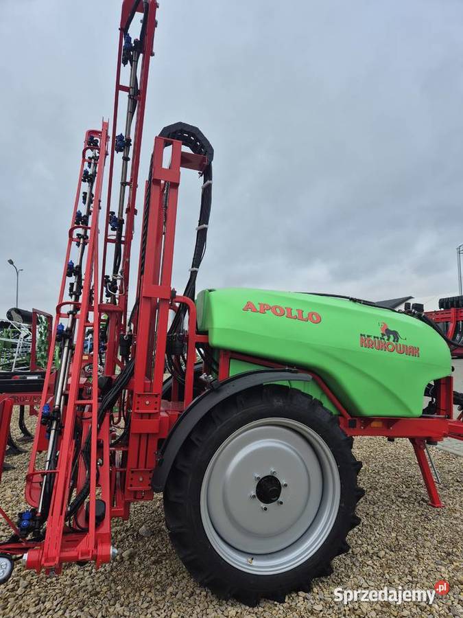 Krukowiak Apollo 1000 PHX opryskiwacz ciągany Nawozy i ŚOR