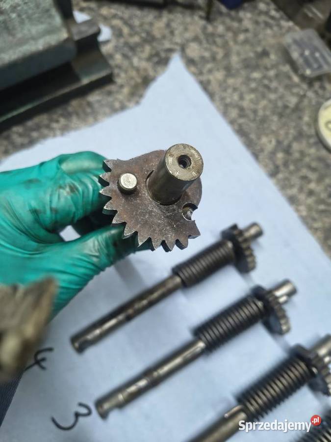 Wałek startera zębatka sprężyna jawa Mustang Rzeszów