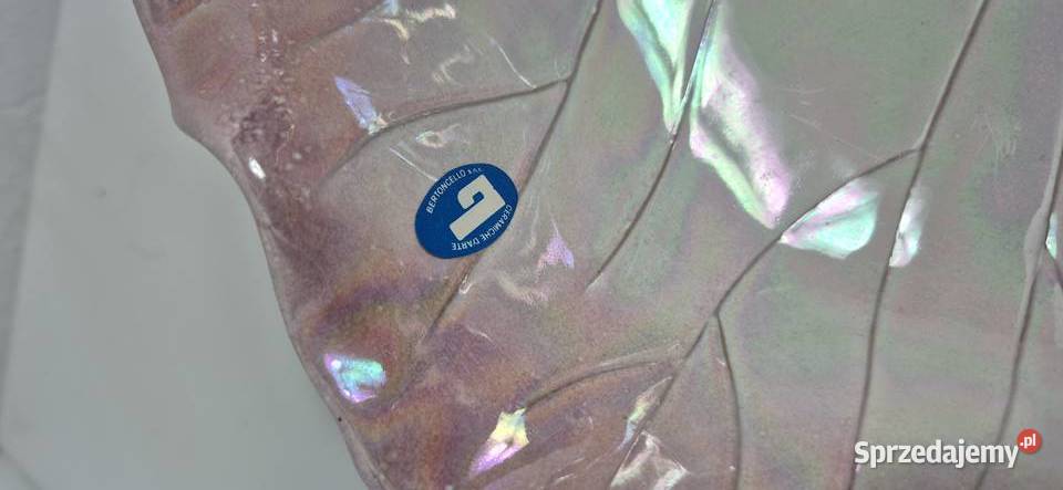 Vintage Misa Liść BERTONCELLO Italy Perłowa Biłgoraj