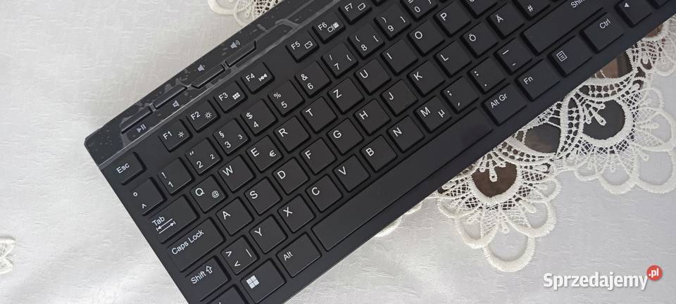 Klawiatura bezprzewodowa i mysz USB Zamość