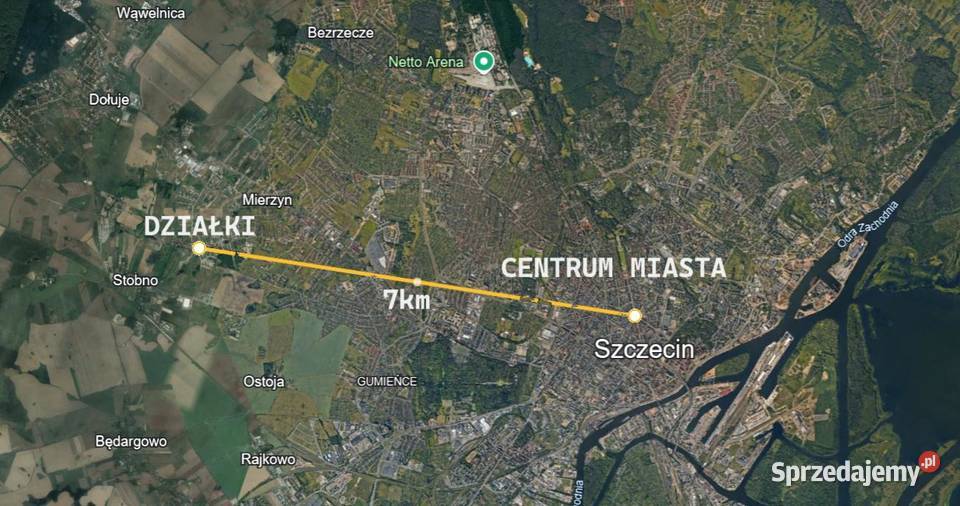 Działki budowlane Mierzyn zachodniopomorskie budowlana