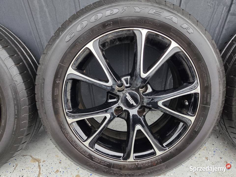 Koła aluminiowe 16 4x100 INTER ACTION PULSAR Lublin