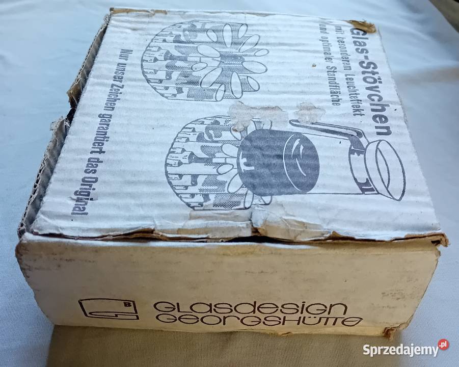 Kryształowy podgrzewacz Tealight Georgshutte kat Koźminek sprzedam