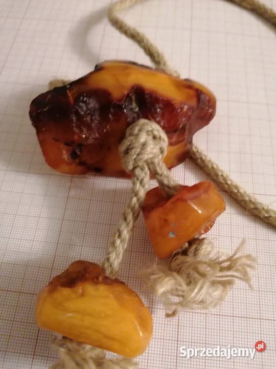 Wisior bursztyn bałtycki Białystok sprzedam