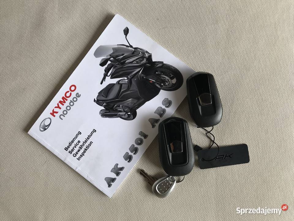 Kymco AK550 skuter nowy mały przebieg Kymco Zagrody