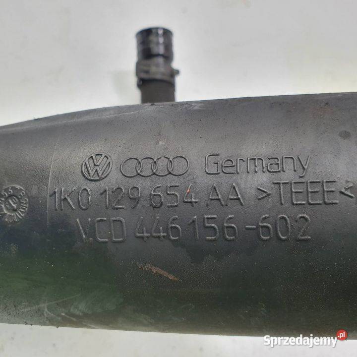 PRZEWÓD RURA DOLOT AUDI A3 8P 1K0129654AA Lipno