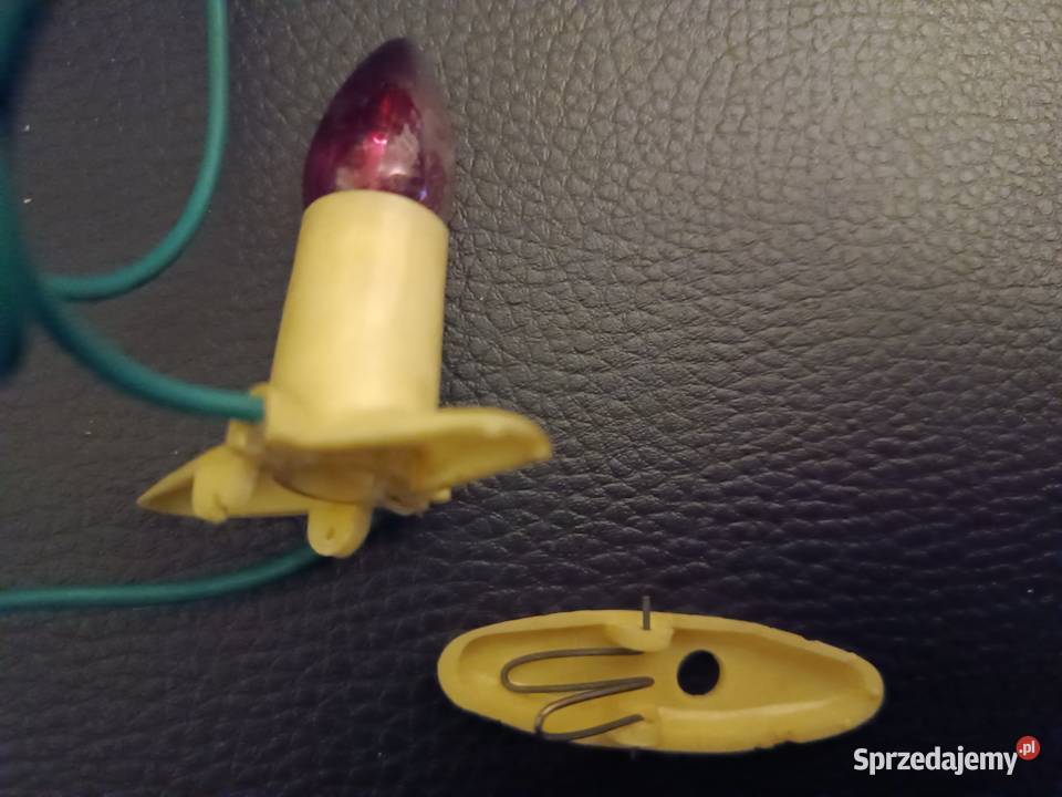 Lampki choinkowe PRL Warszawa