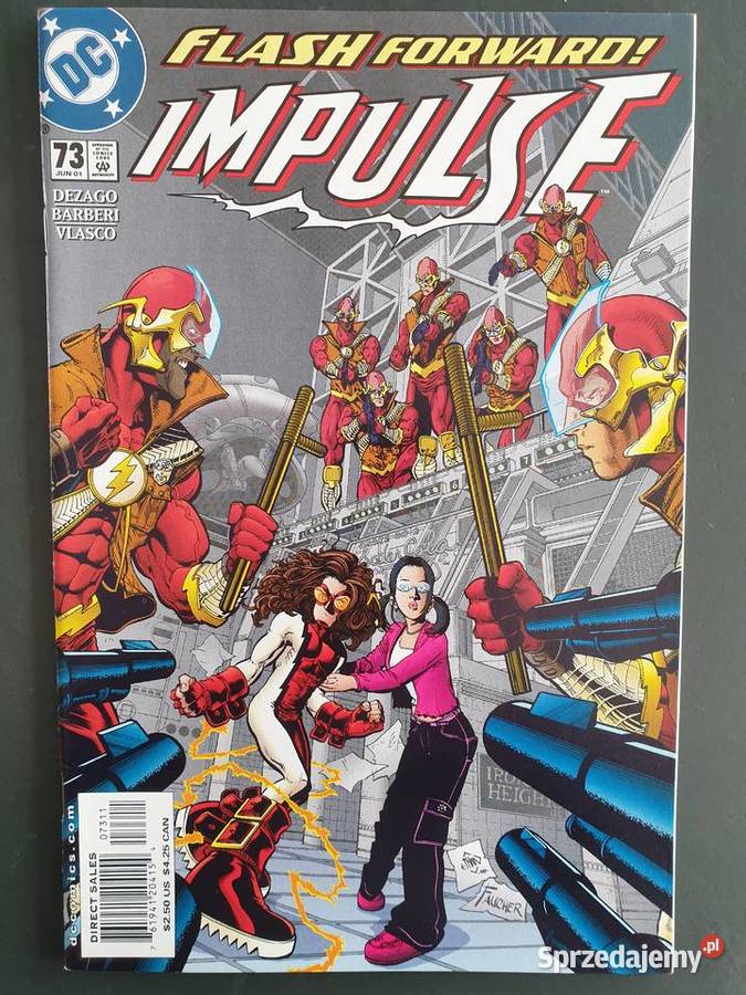 Impulse zestaw 29 oryginalnych komiksów DC USA Gdynia