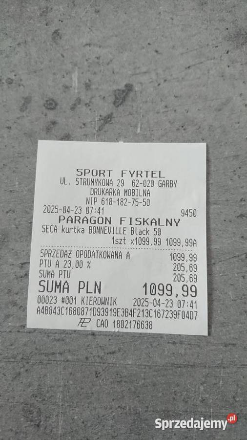 Kurtka motocyklowa Seca Benneville podkarpackie Rzeszów