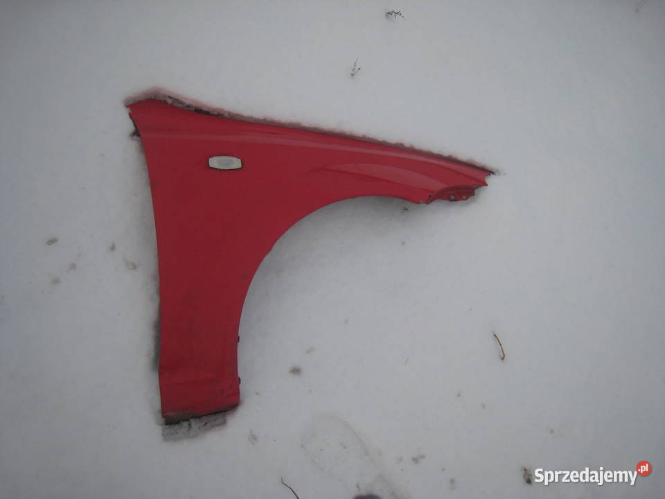 Błotnik przedni prawy czerwony Chevrolet Lacetti Rok produkcji 2007 Kraków