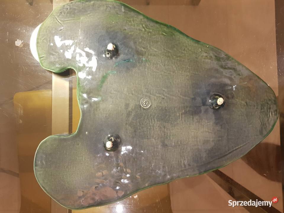 Patera Kadyny ceramika dizajn PRL unikat Orneta