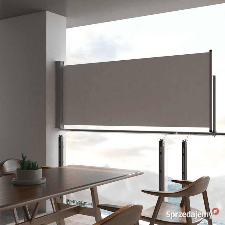 vidaXL Tarasowa zwijana markiza boczna 100 x 300 Warszawa