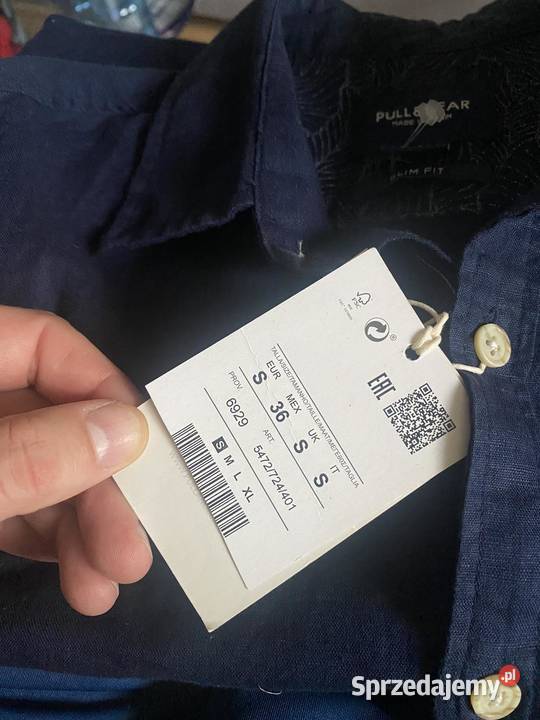 Nowa elegancka koszula męska PULL BEAR długi lubelskie Zamość